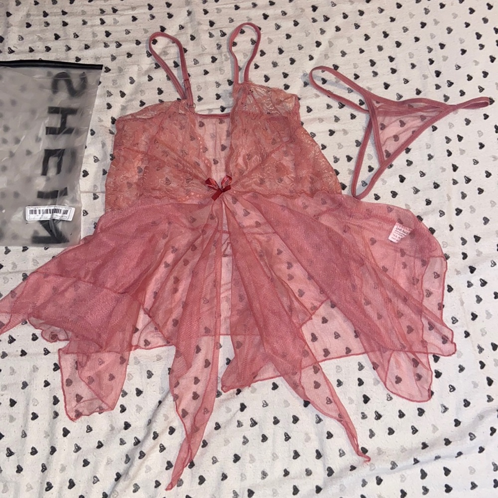 Pink lingerie set!